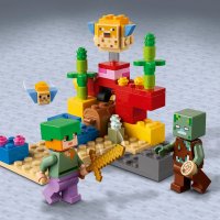 LEGO® Minecraft™ 21164 - Коралов риф, снимка 4 - Конструктори - 38818566