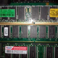 DDR1 RAM 256 Mb и 512 Mb за настолен компютър, снимка 2 - RAM памет - 34077517