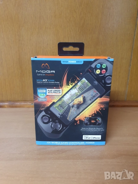 MOGA Ace Power - топ контролер за Apple телефони, снимка 1