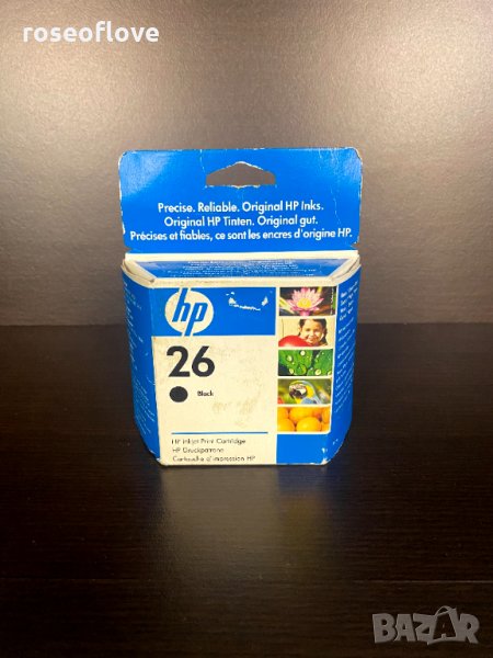 HP тонер касета с мастило 26 черно / black 51626AE неразопакована, снимка 1
