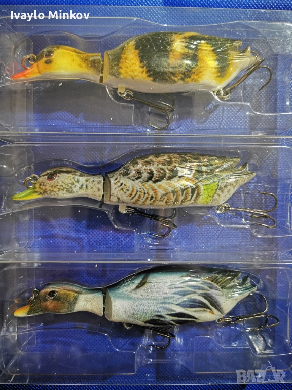 12см 26г 3бр. Воблер пате Duck Lure Truscend, снимка 1
