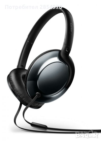 Слушалки Philips SHL4805 Flite Everlite - черни, снимка 1