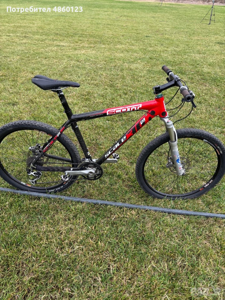 Планински карбонов велосипед Scott Scale 30 / carbon / shimano / Deore / Specialized / Fox, снимка 1