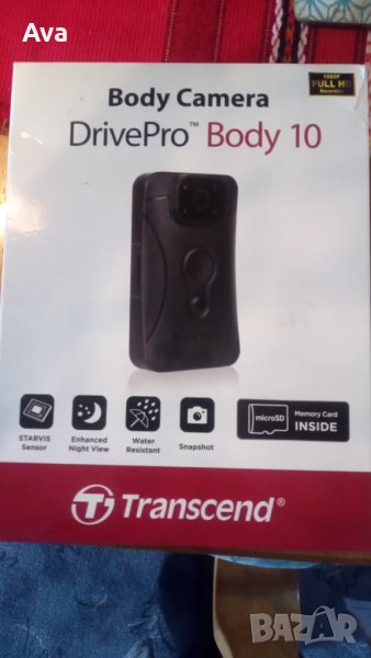 Transcend Body Camera DrivePro Body 10, снимка 1
