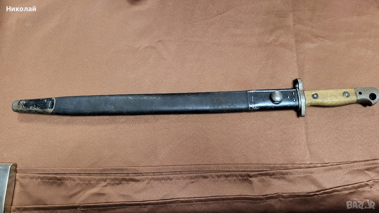 Щик, нож Англия енфилд модел 1907, снимка 1