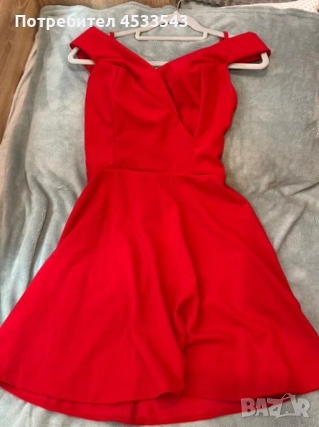 Къса червена рокля, снимка 1