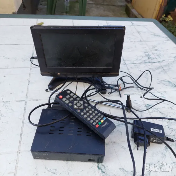 7 инча  телевизор със ефирен приемник 45 лв, снимка 1