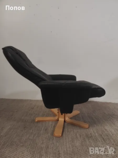 Кожено релакс кресло, снимка 1