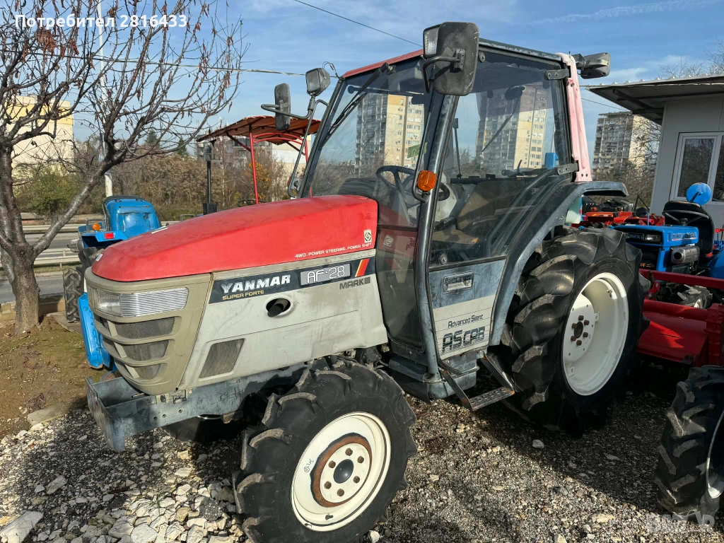 Трактор YANMAR AF28 Климатик, снимка 1