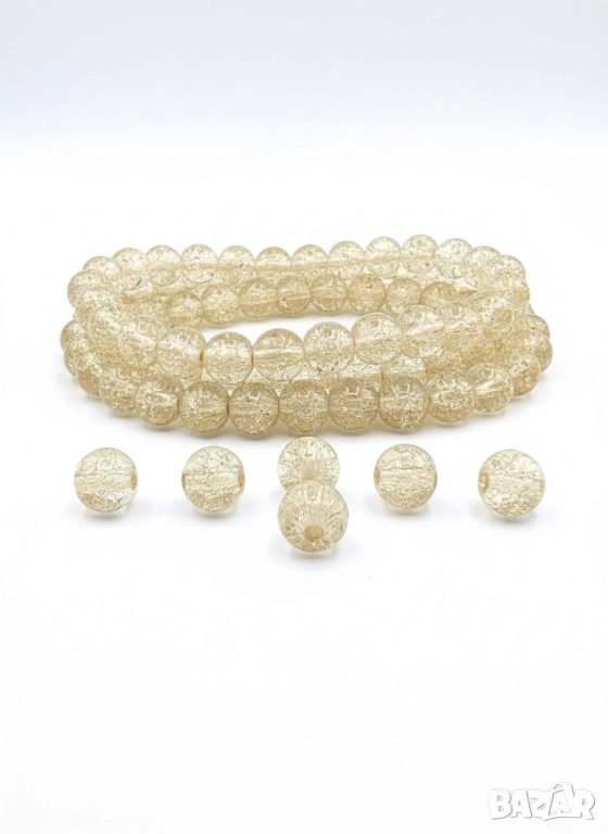 Стъклени Мъниста за Бижута 10мм 8мм 6 мм 4мм J268, снимка 1