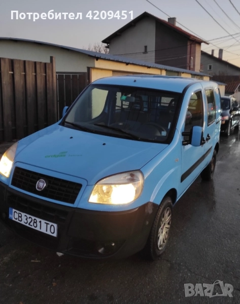 Fiat Doblo Cargo 1.6 16V метан , снимка 1