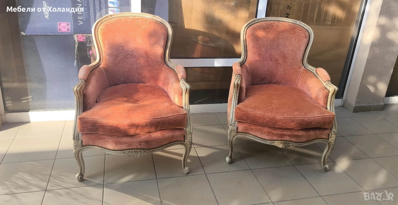 две солидни кресла Луи, снимка 1