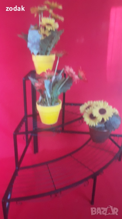 ъглов цветарник, снимка 1