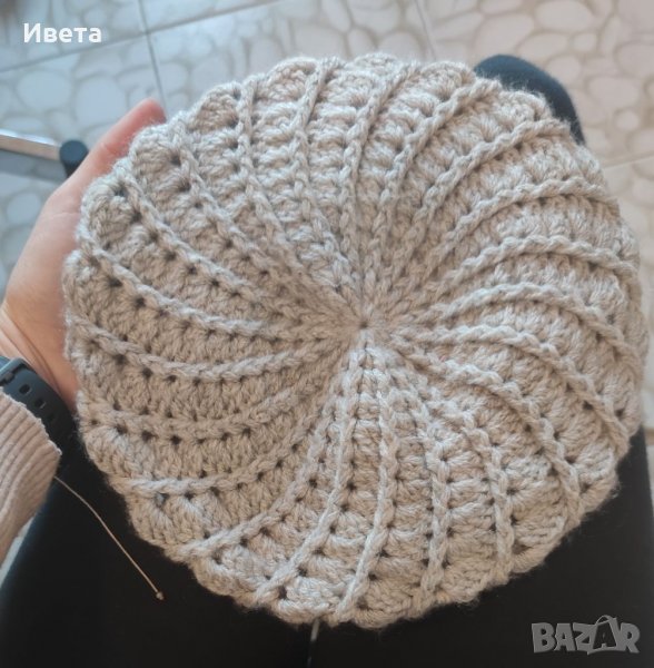 Плетена шапка, снимка 1