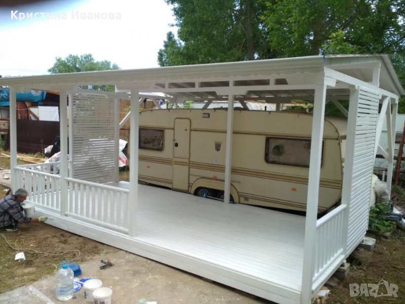 Дървен навес в Барбекюта в гр. Пловдив - ID28185560 — Bazar.bg