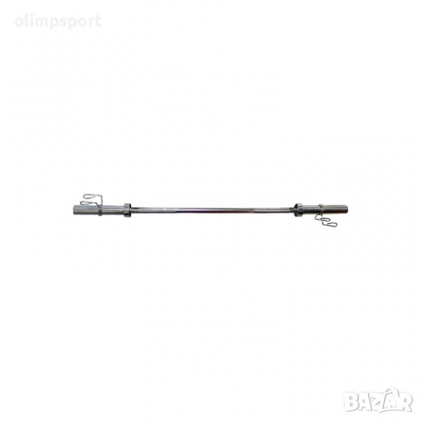 лост олимпийски ф50мм със щипки стомана дължина 165см, снимка 1
