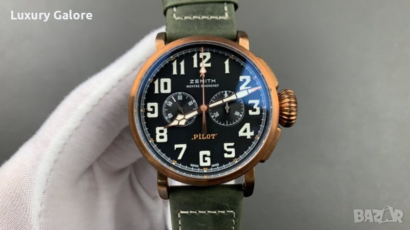 Мъжки часовник ZENITH Pilot Type 20 Extra Special Chronograph с aвтоматичен механизъм, снимка 1
