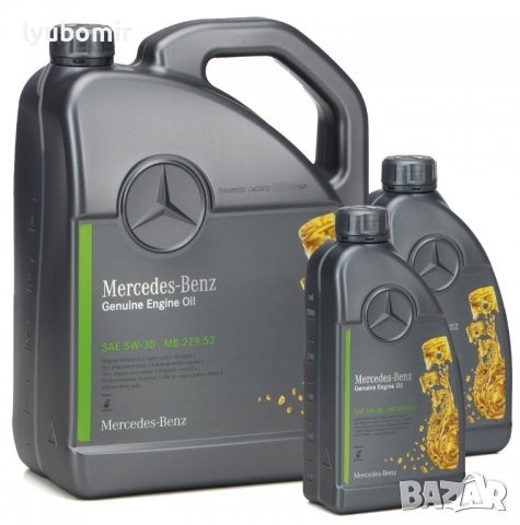 7 литра Моторно масло Mercedes Benz 5W30 229.52, снимка 1