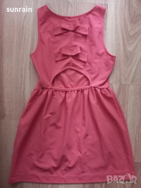 рокля с панделки и гол гръб, снимка 1