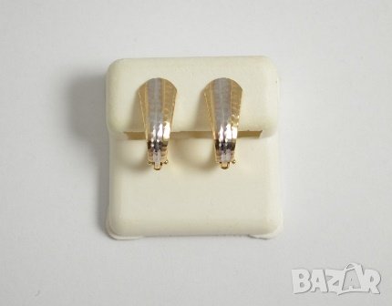 нови златни обици С 48845, снимка 1