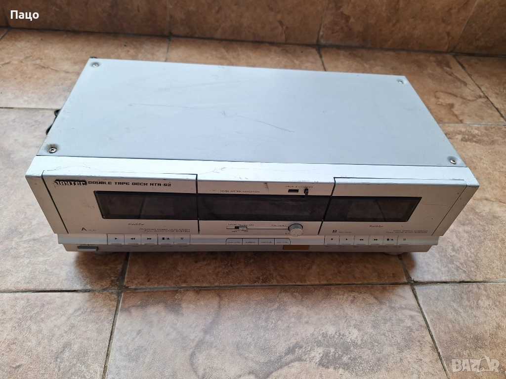 JAYTEC DOUBLE TAPE DECK HTA 52, снимка 1