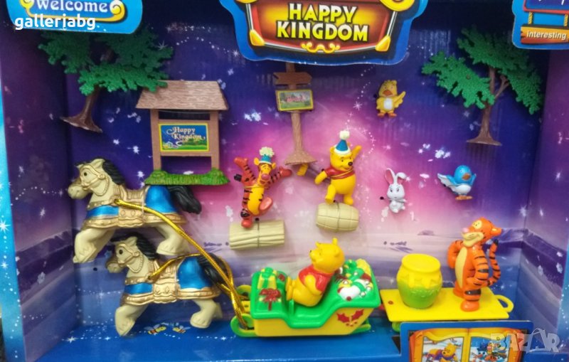 Комплект от малки фигурки на Мечо Пух (Winnie-the-Pooh), снимка 1