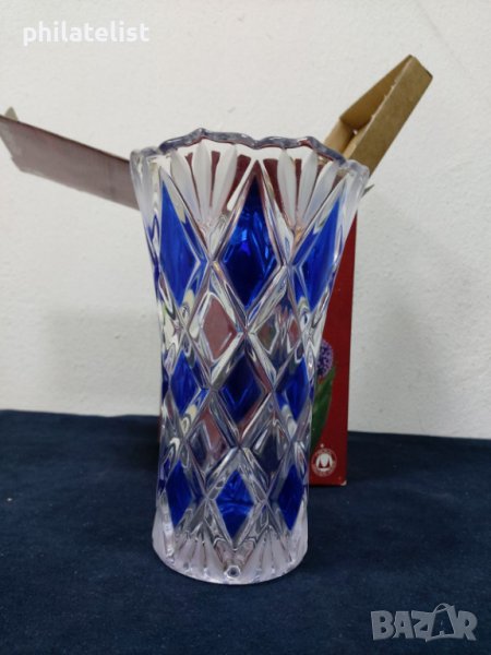 Walther Glas Blue - Ваза, снимка 1