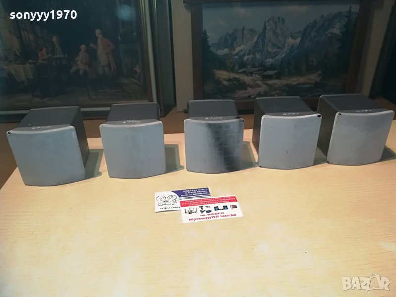 SONY SS-TS500 ALUMINIUM-5БР ТОНКОЛОНИ-ВНОС ШВЕИЦАРИЯ, снимка 1