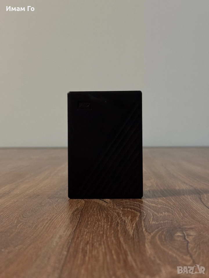 WD My Passport 5TB – Преносим външен хард диск (Черен), снимка 1