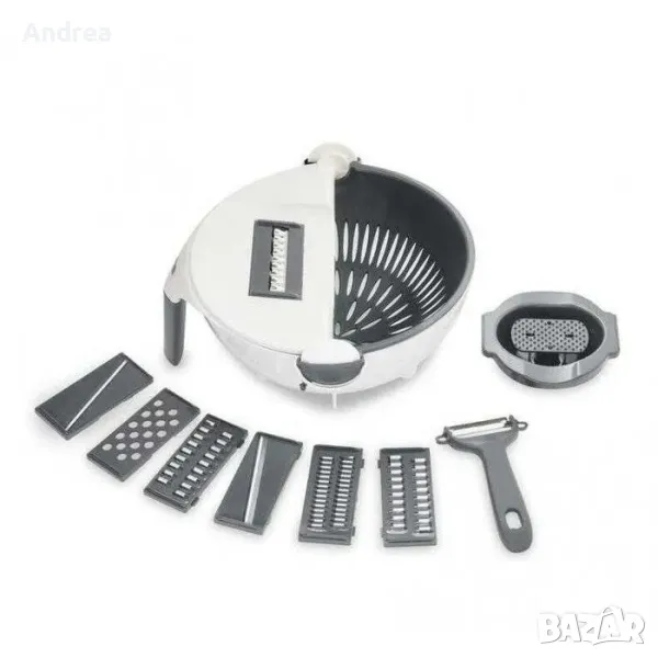 Ренде за зеленчуци 9 в 1 + Купа, снимка 1