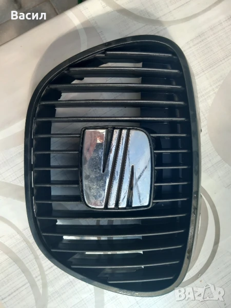 Емблема и решетка за Сеат Ибиза 2002/2008, оригинална , снимка 1