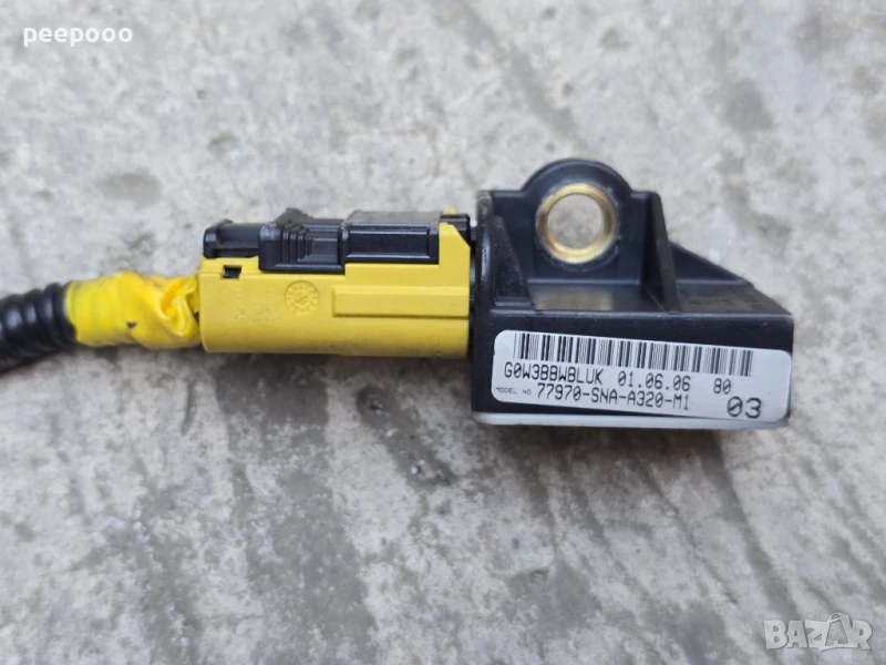 AIRBAG/SRS сензор/датчик Honda Civic VIII 2006-2011 , ОЕМ 77970-SNA-A320-M1, снимка 1