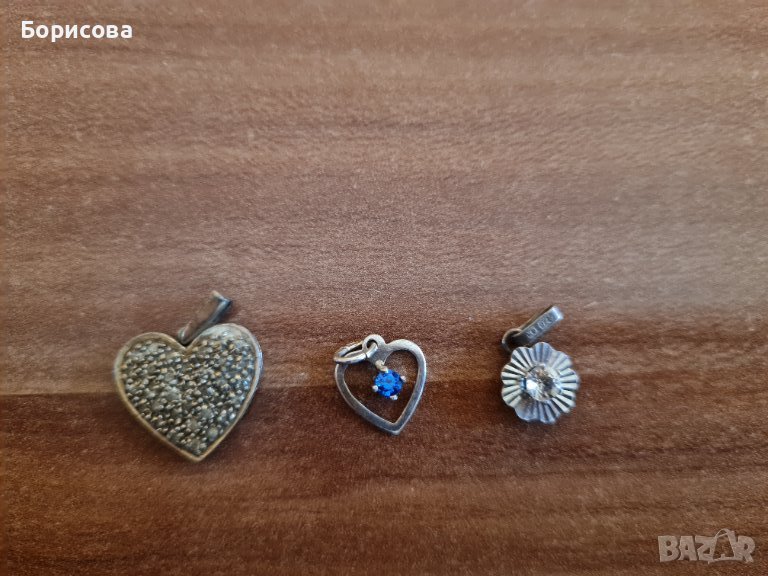 Лот от сребърни висулки , снимка 1