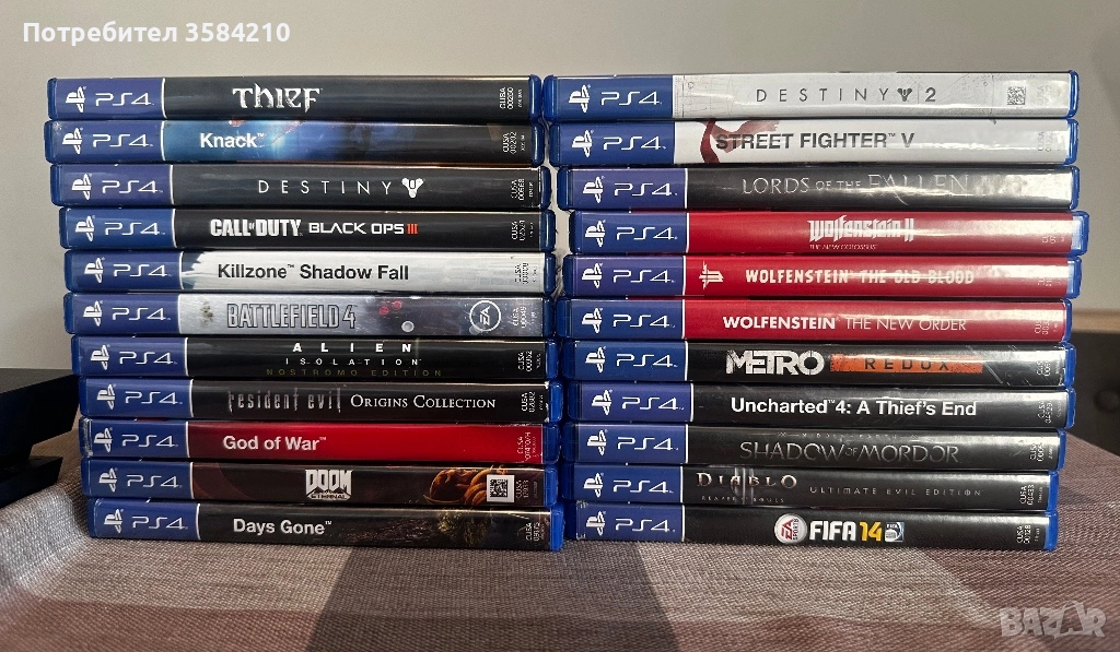 22 PS4 Игри - Топ Заглавия | Изгодни Пакети или Цял Лот, снимка 1