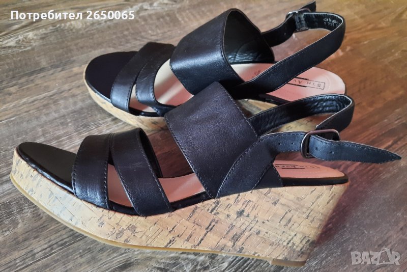 Нови орг.ест.кожа сандали 5 TH AVENUE 37, снимка 1