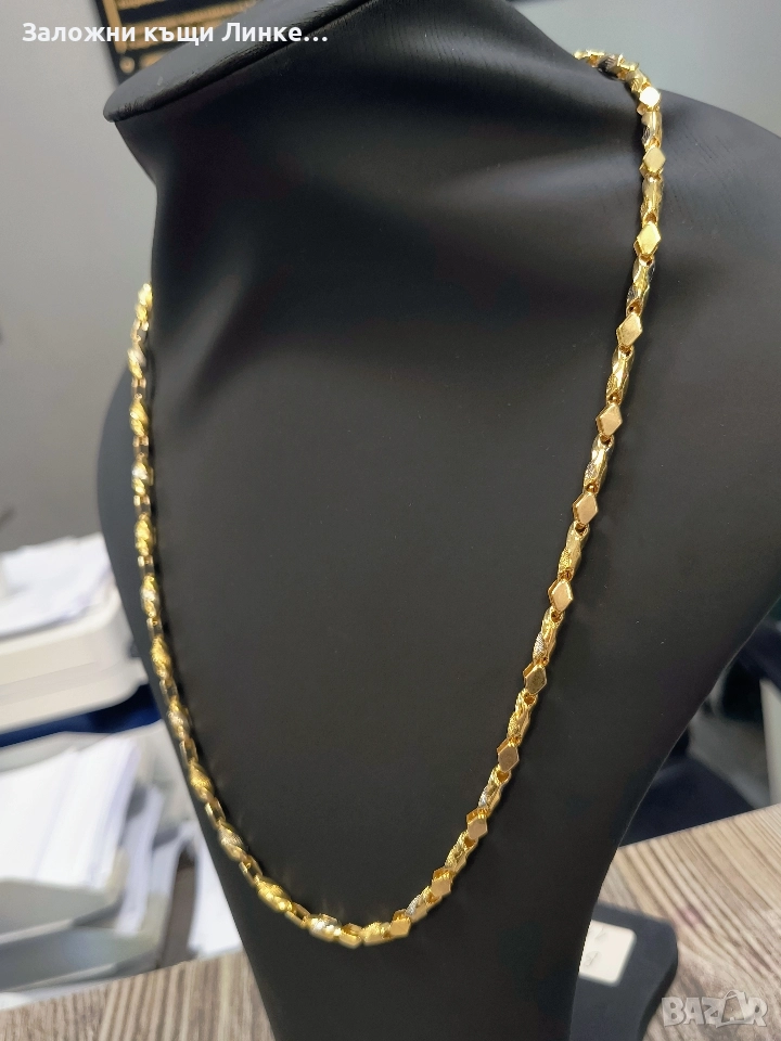 НОВ Златен Синджир 14.53гр / 14К, снимка 1