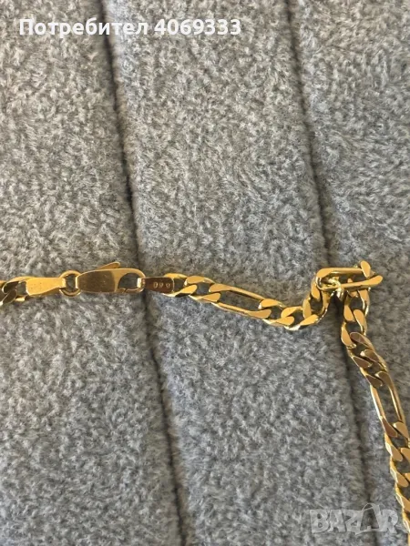 Златен синджир картие 21.43гр 14к, снимка 1