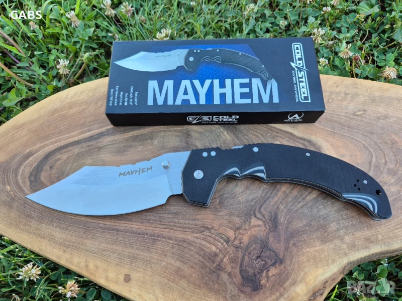 Масивен сгъваем нож Cold Steel MAYHEM, снимка 1