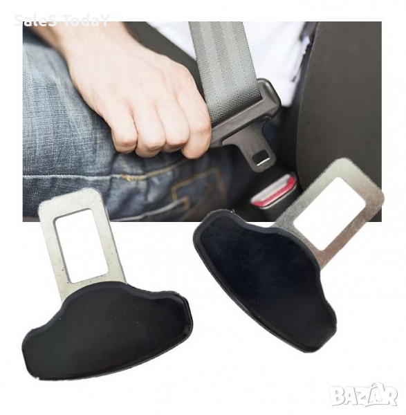 Залъгалка за колан, за автомобил, 2бр., 6*5,5см, снимка 1