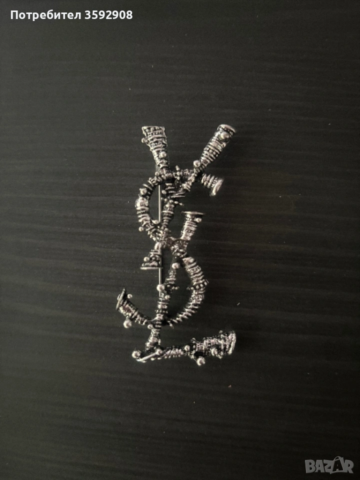 Нова брошка ysl, снимка 1