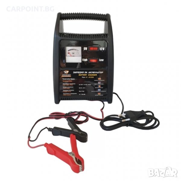 ЗАРЯДНО ЗА АКУМУЛАТОР AT-6V12V8A 1БР., снимка 1
