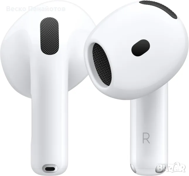 Apple AirPods 4, Bluetooth слушалки, с активно шумопотискане, снимка 1