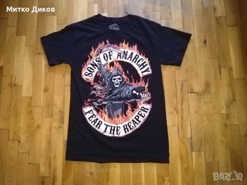 Sons of anarchy Road Gear Fear bthe reaper тениска размер С, снимка 1