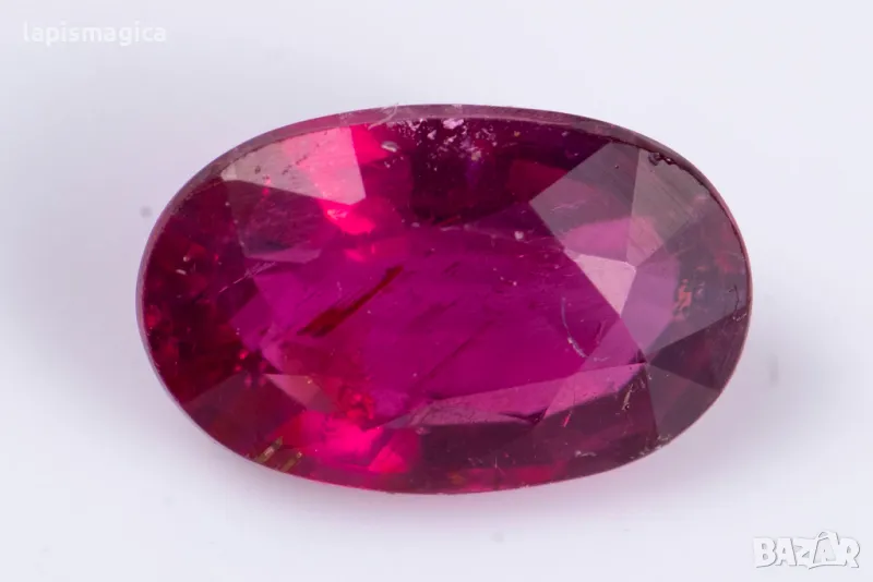 Рубелит розов турмалин 0.78ct овална шлифовка, снимка 1