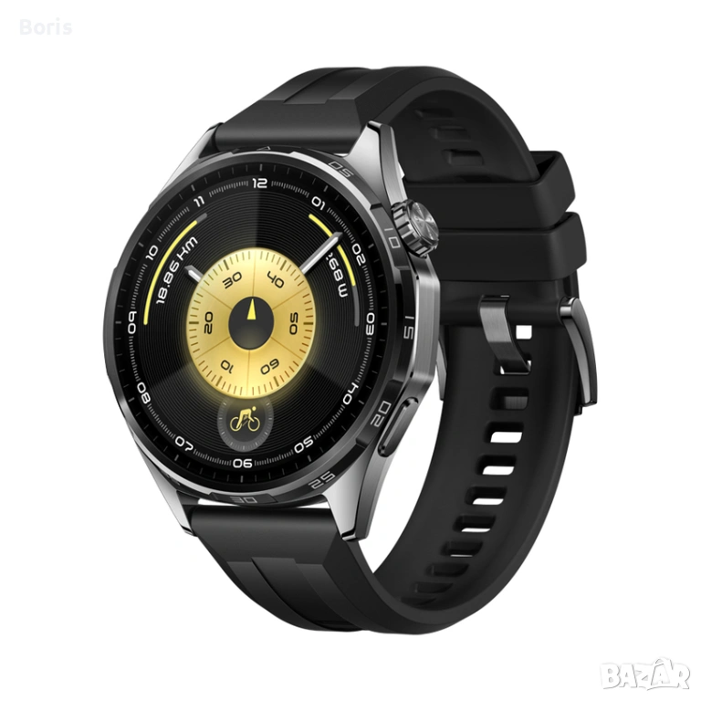 Смарт Часовник HUAWEI WATCH GT 6 Black Като Нов, снимка 1