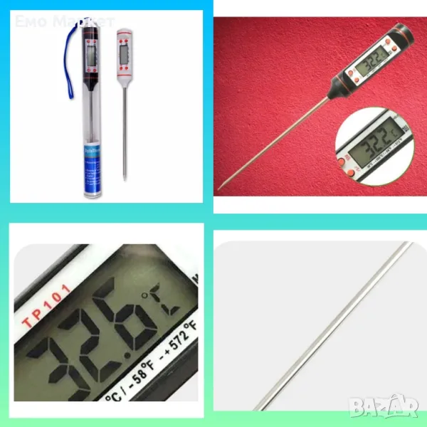 Кухненски електронен дигитален термометър, снимка 1
