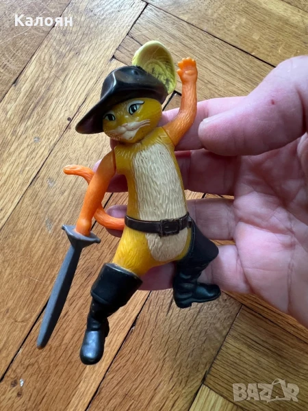 Играчка от Макдоналдс котарака в чизми от Шрек, снимка 1