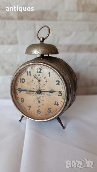 Стар немски часовник / будилник - Junghans / ЮНГХАНСЪ - Made in Germany - 1935г., снимка 1