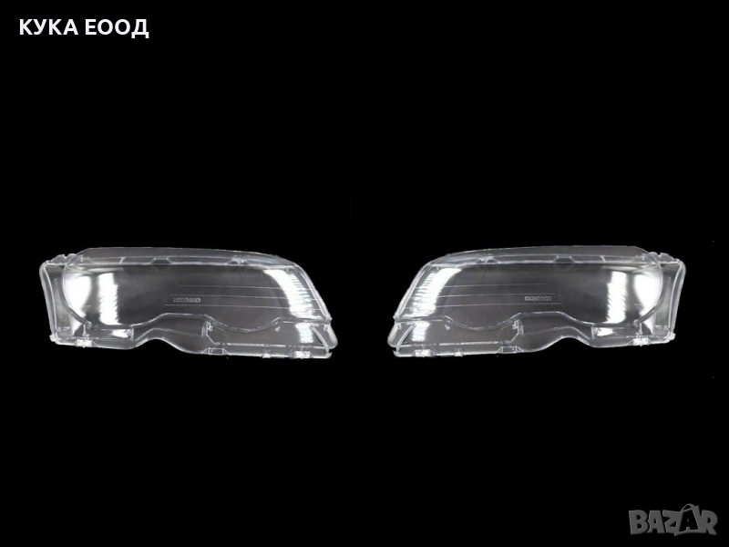 Стъкла за фарове на BMW 3 E46 (1999-2003) - Coupe / Cabrio ( Cabriolet, Convertible ), снимка 1