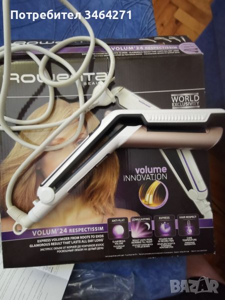 Преса за коса Rowenta , снимка 1